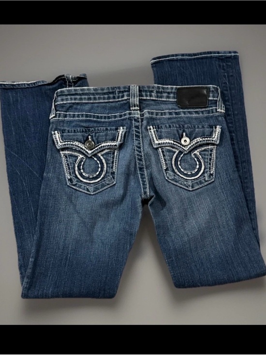 Big Star Denim - Big Star Remy Low Rise Bootcut Jeans 28R Dark Wash Y2K